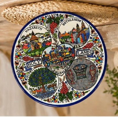 Armenian ceramics plates