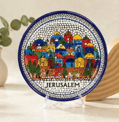 Armenian ceramics plates