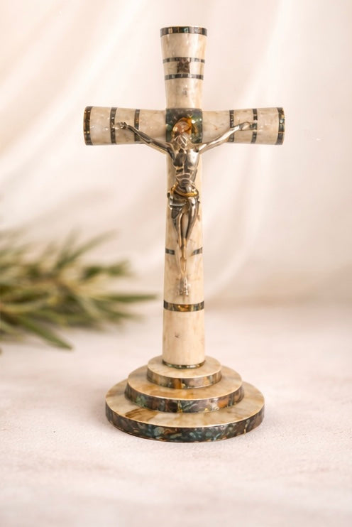 Mother of Pearl Crucifix