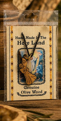 Holy Land Olive Wood Pendant Collection – Handmade in Bethlehem & Jerusalem