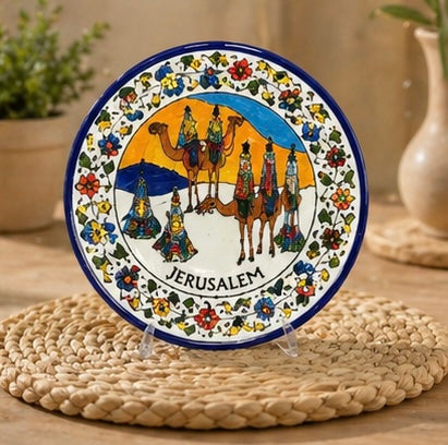 Armenian ceramics plates