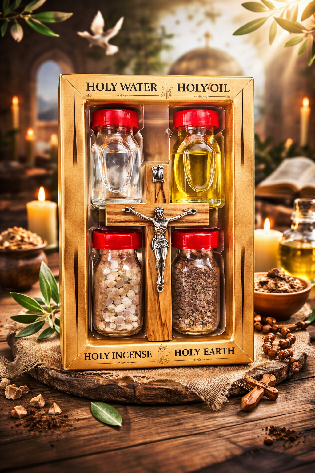 Holy Land Blessing Set