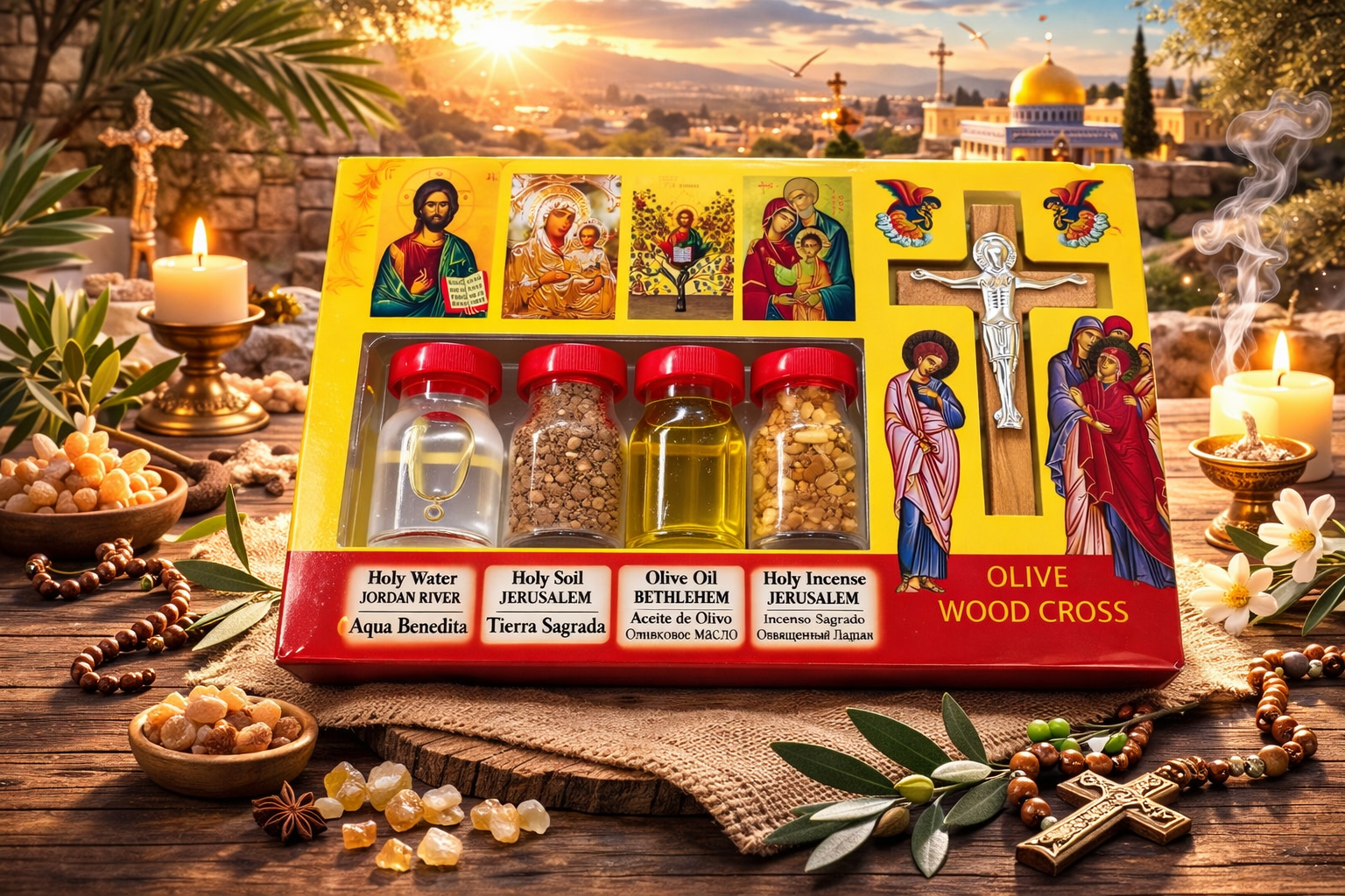 Holy Land Blessing Set