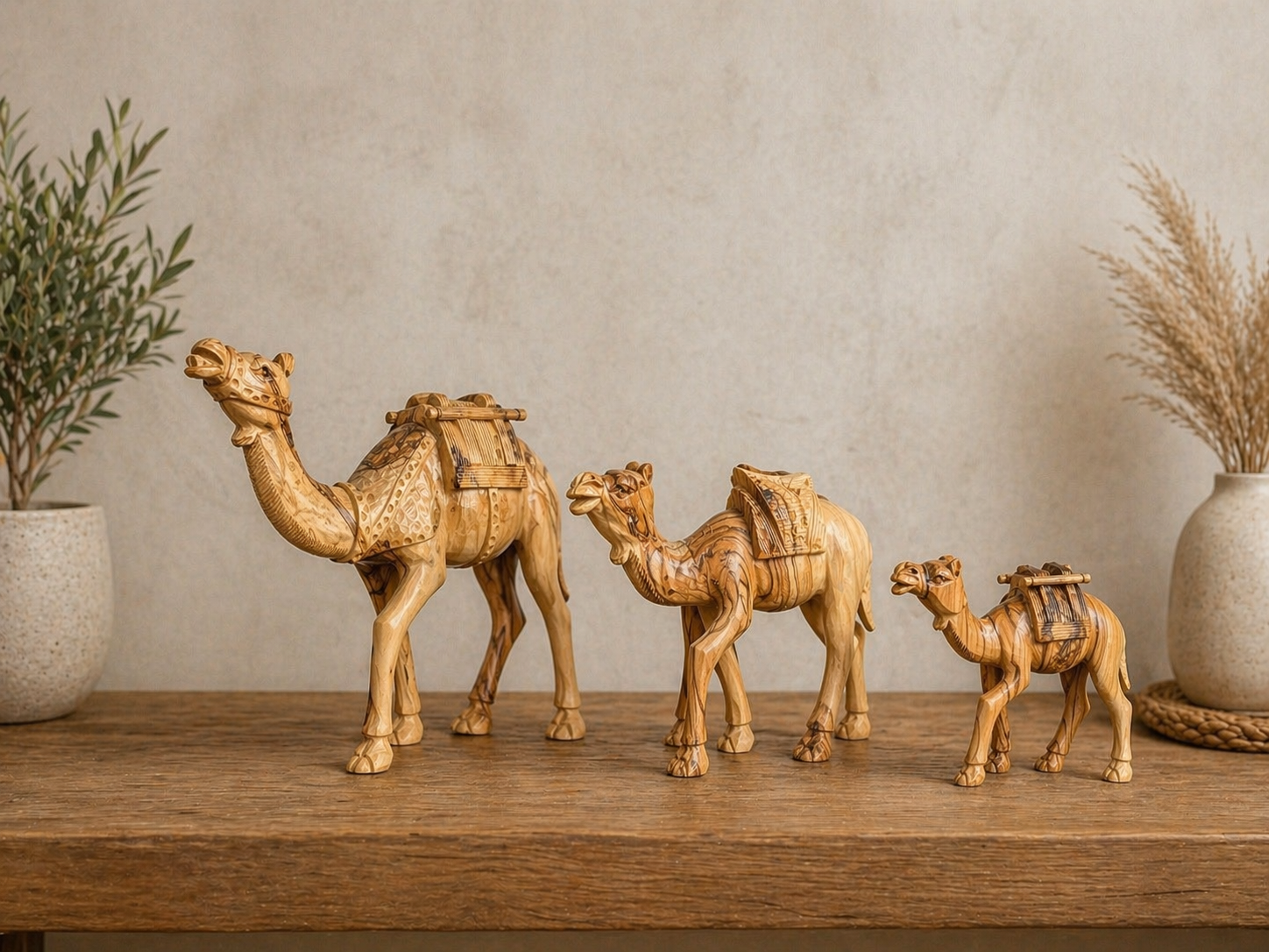 Olive Wood Camel