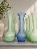 Frosted Gradient Glass Vase Collection