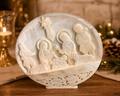 Mother of Pearl Nativity Scene