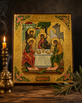 The Holy Trinity (Hospitality of Abraham Icon)