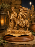Journey of Faith – The Flight into Egypt in Olive Wood
