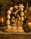 Star of Bethlehem – Contemporary Olive Wood Nativity