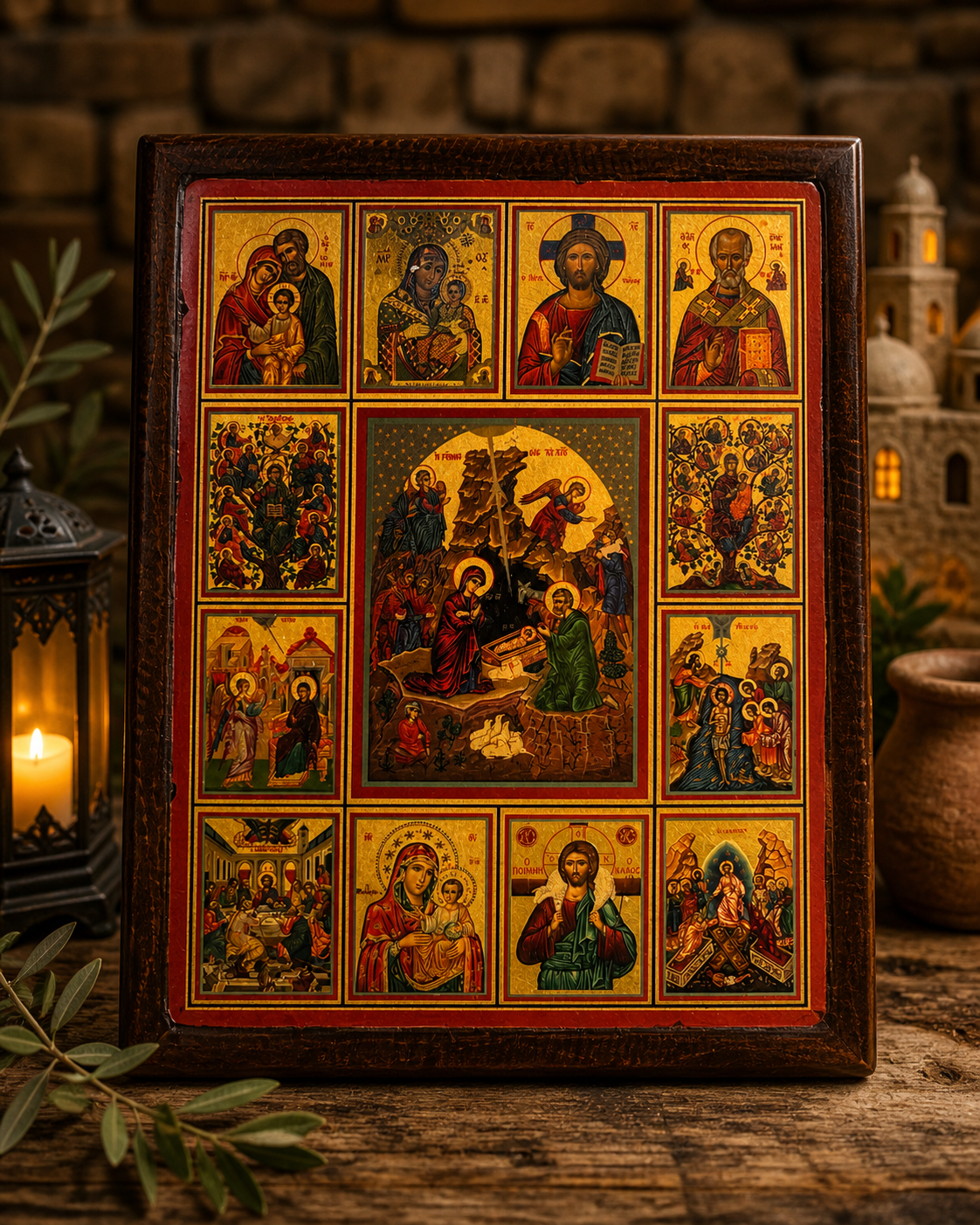 Life of Christ Icon