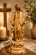 Blessed Virgin Mary Olive Wood Statue