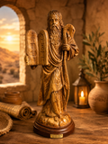 Prophet Moses Olive Wood Statue