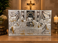 The Last Supper Silver & Gold Decorative Plaque