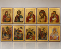 Sacred Byzantine Icon Collection – Handcrafted Orthodox Icons from the Holy Land