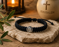 Virgin Mary Macramé Bracelet
