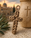 Handwoven Christian Knot Cross
