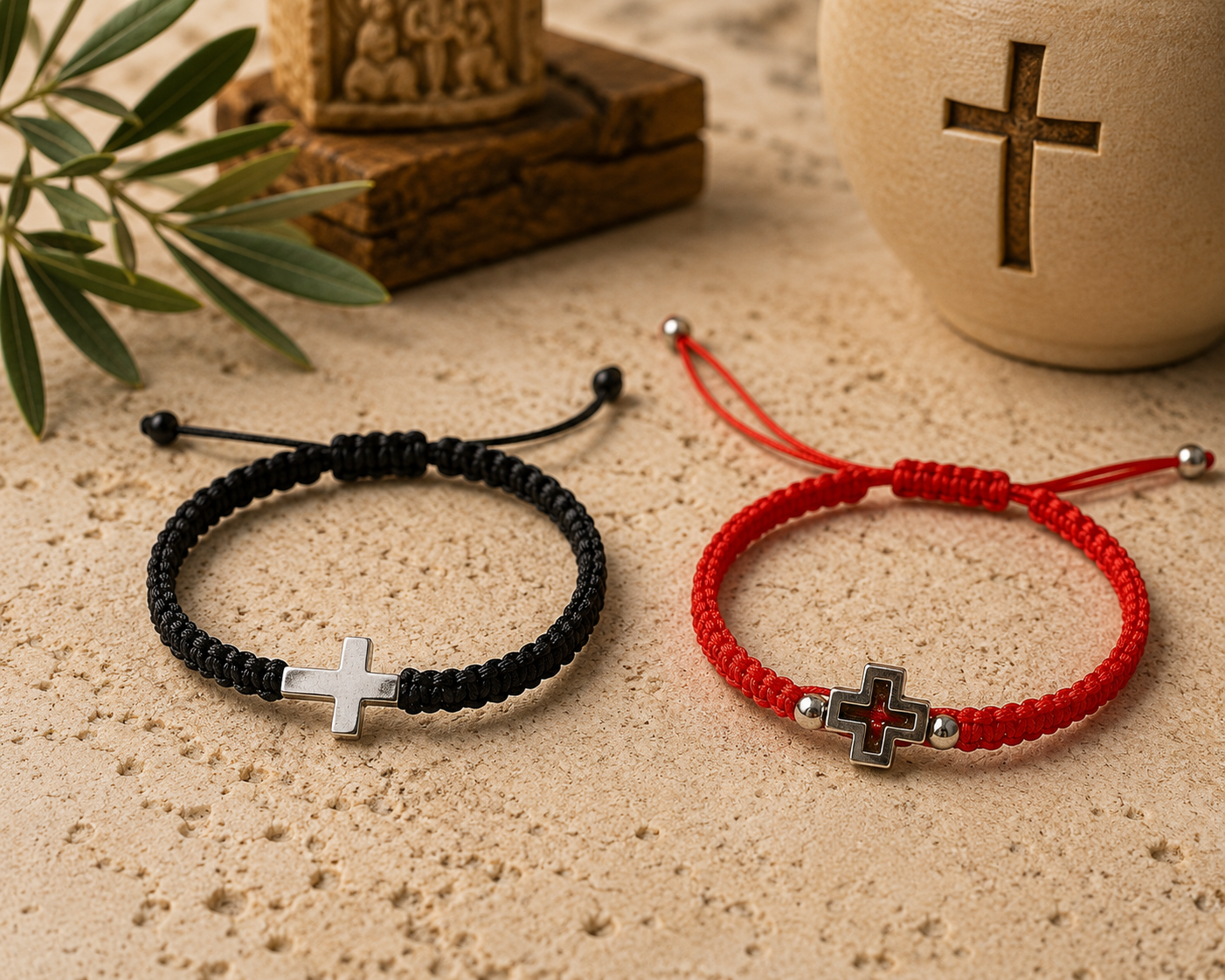 Holy Land Handmade Cross Bracelets