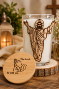 The Lord Be With You – Handmade Candle