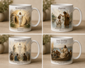Christian Life of Christ Mug – Resurrection, Baptism, Transfiguration & Sea of Galilee
