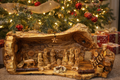 Olive Wood Nativity – Handcrafted Masterpiece