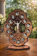 Via Dolorosa – 14 Stations of the Cross Surrounding the Jerusalem Cross