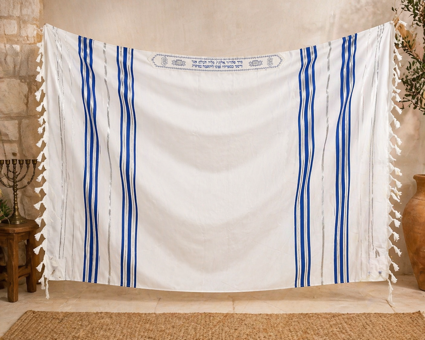 Holy Land Tallit Prayer Shawl