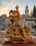 Olive Wood Nativity Scene with the Magi