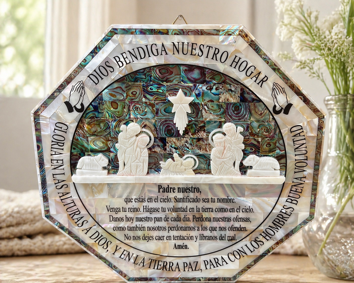 Holy Family Home Blessing Wall Plaque