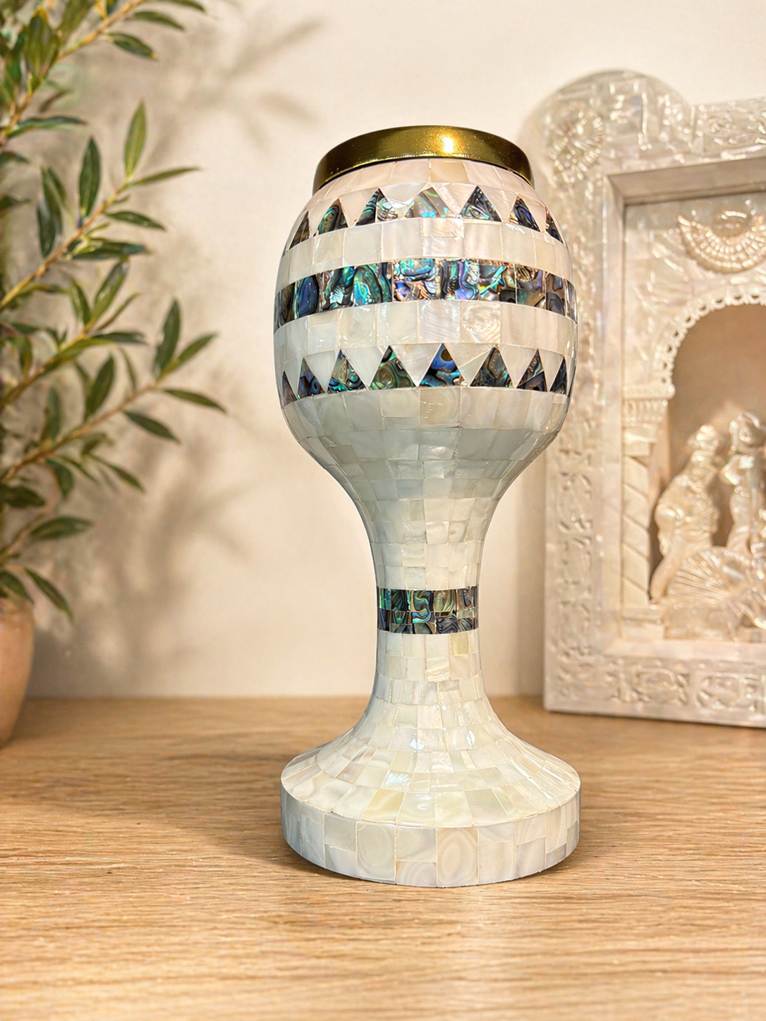 Mother of Pearl Chalice