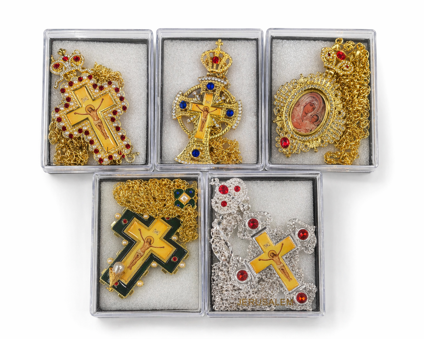 Jerusalem Cross Pendant Collection