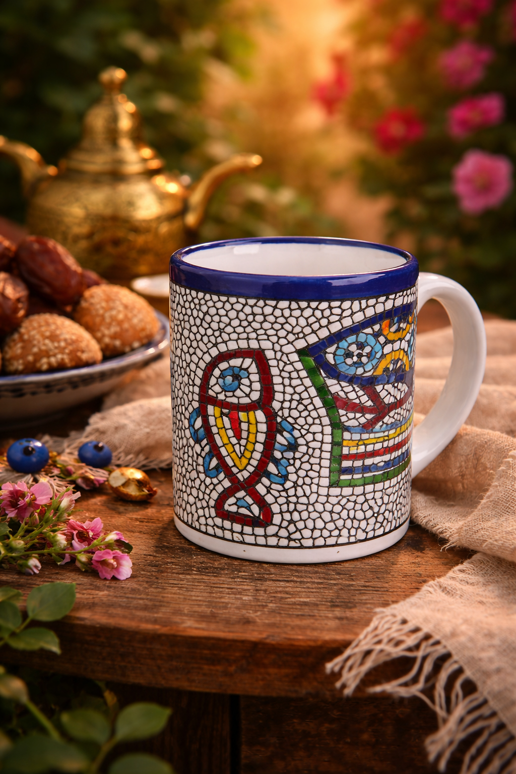 Armenian Ceramic Mosaic Mug