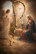 Holy Land Olive Wood Rosary – Handcrafted in Bethlehem